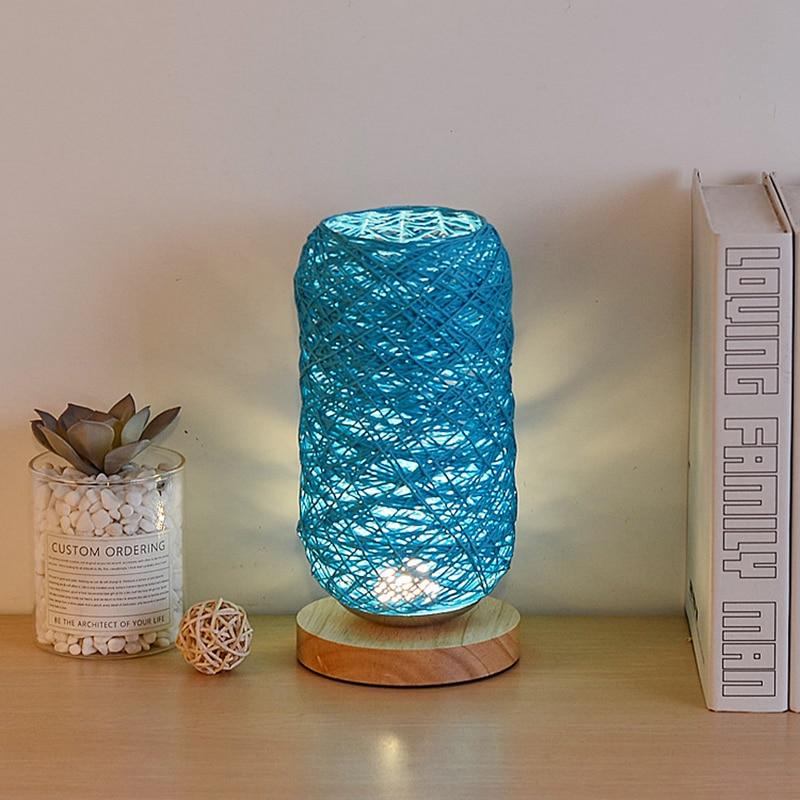 Hemp Rope LED Desk Lamp - Area Collections