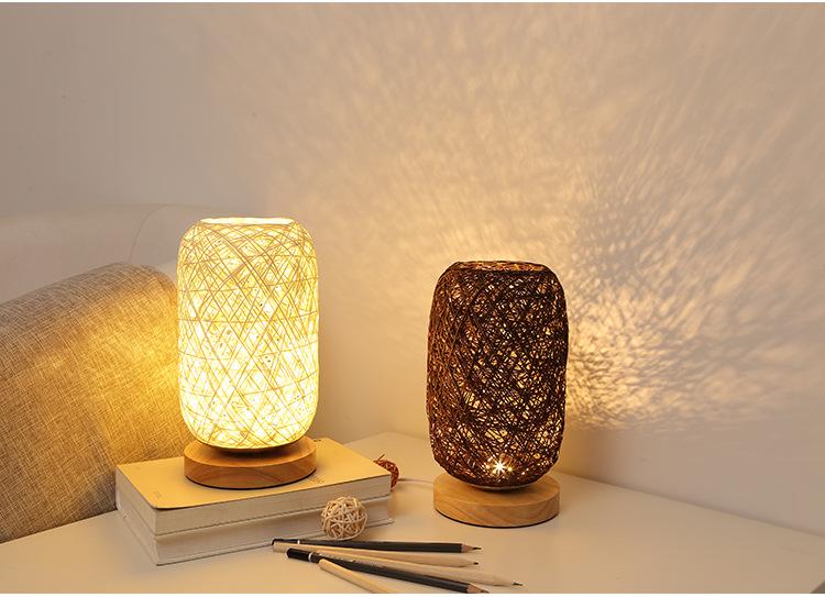 Hemp Rope LED Desk Lamp - Area Collections