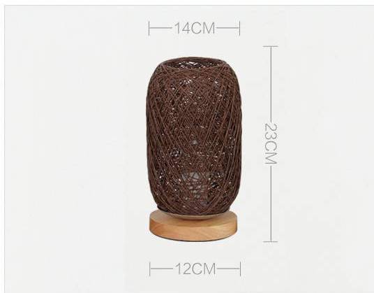 Hemp Rope LED Desk Lamp - Area Collections