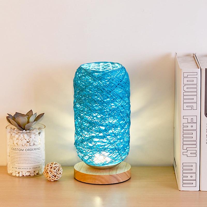 Hemp Rope LED Desk Lamp - Area Collections