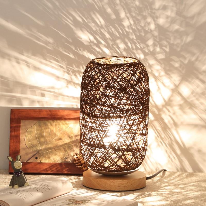 Hemp Rope LED Desk Lamp - Area Collections