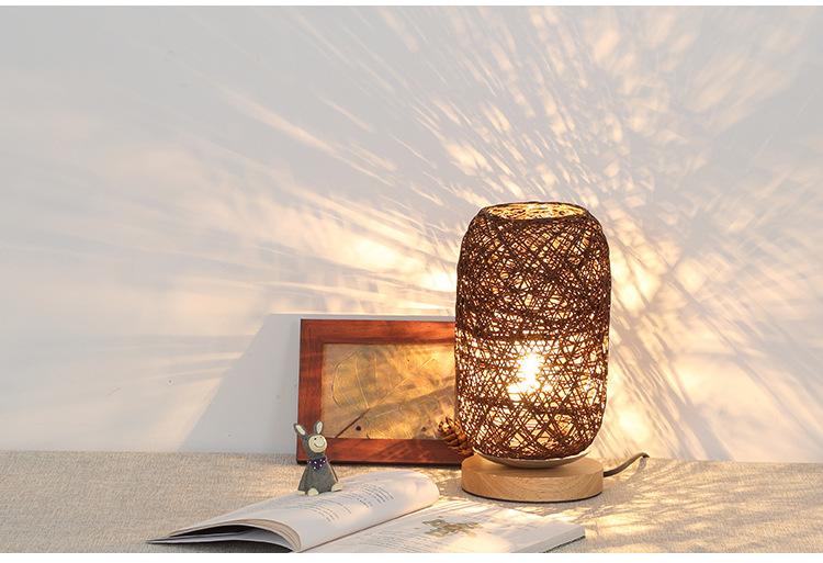 Hemp Rope LED Desk Lamp - Area Collections