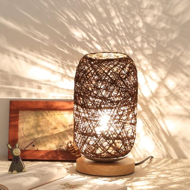 Hemp Rope LED Desk Lamp - Area Collections