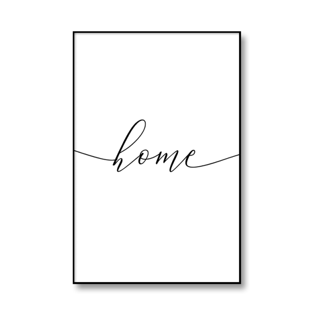 Home Sweet Home Wall Art - Area Collections