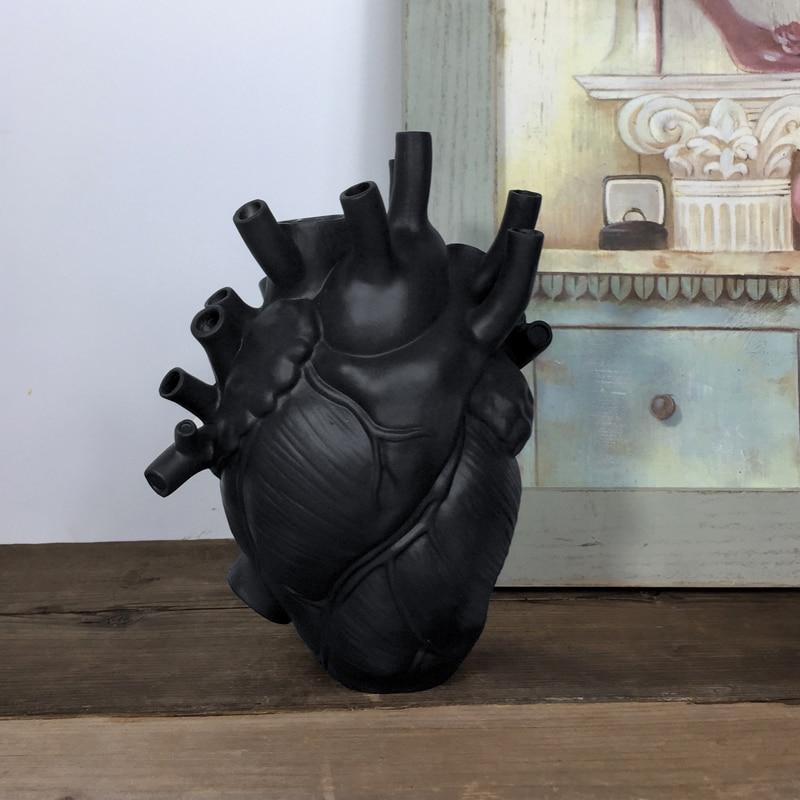 "In My Heart" Anatomical Flower Vase - Area Collections