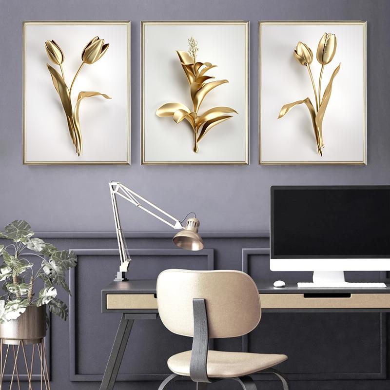 Luxe Golden Flower - Area Collections