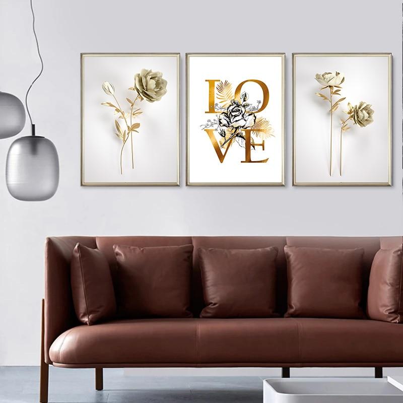 Luxe Golden Flower - Area Collections