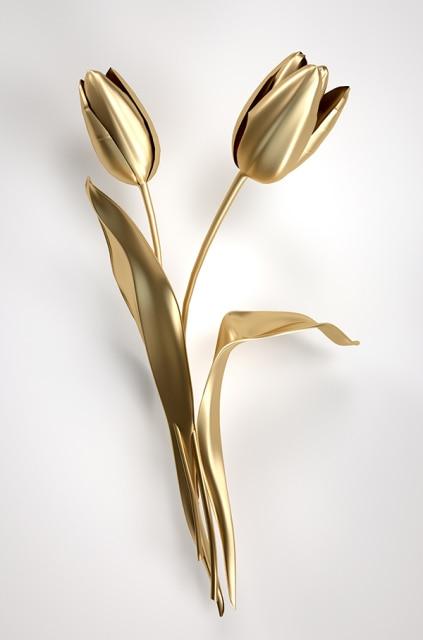 Luxe Golden Flower - Area Collections