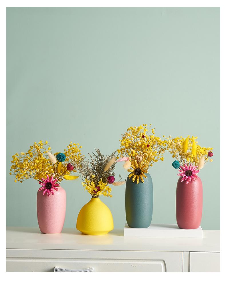 Macaron Ceramic Vase - Area Collections