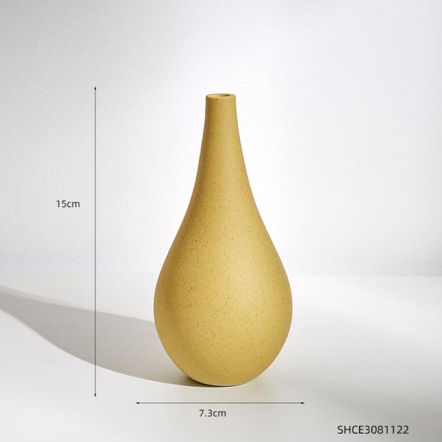Macaron Ceramic Vase - Area Collections