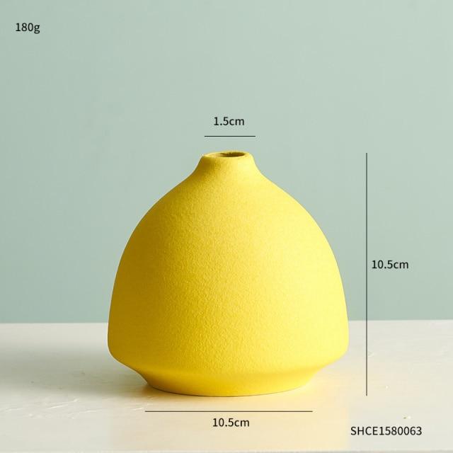 Macaron Ceramic Vase - Area Collections