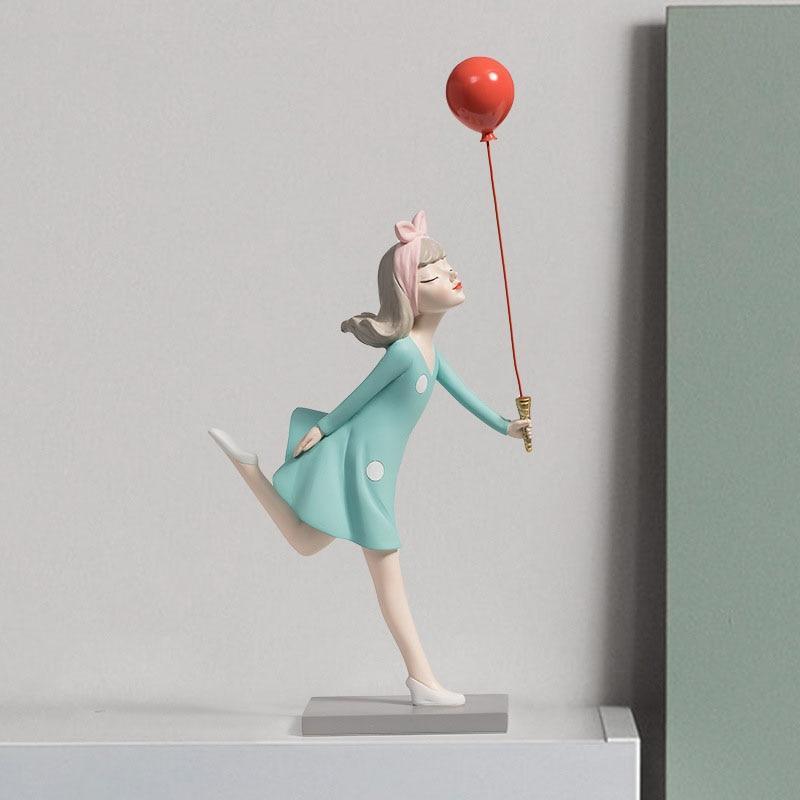 Nordic Girl with Balloon - Area Collections