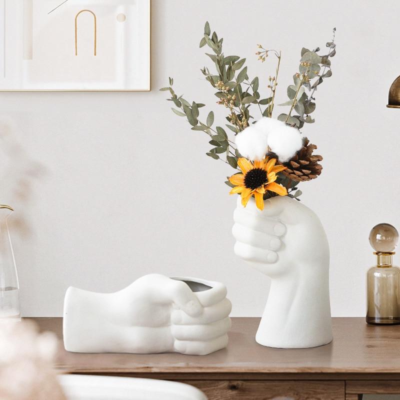 Nordic Hand-shaped Vase - Area Collections