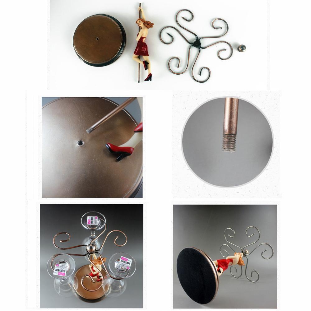 Retro "Chain-Up" Wine Holder - Area Collections
