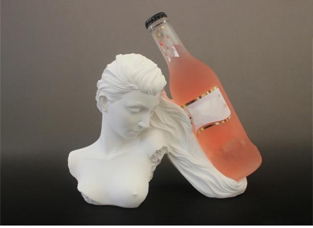 Retro "Chain-Up" Wine Holder - Area Collections