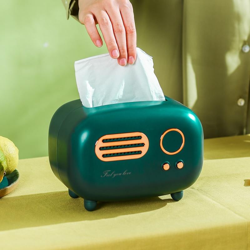 Retro Radio-shaped Tissue Box - Area Collections