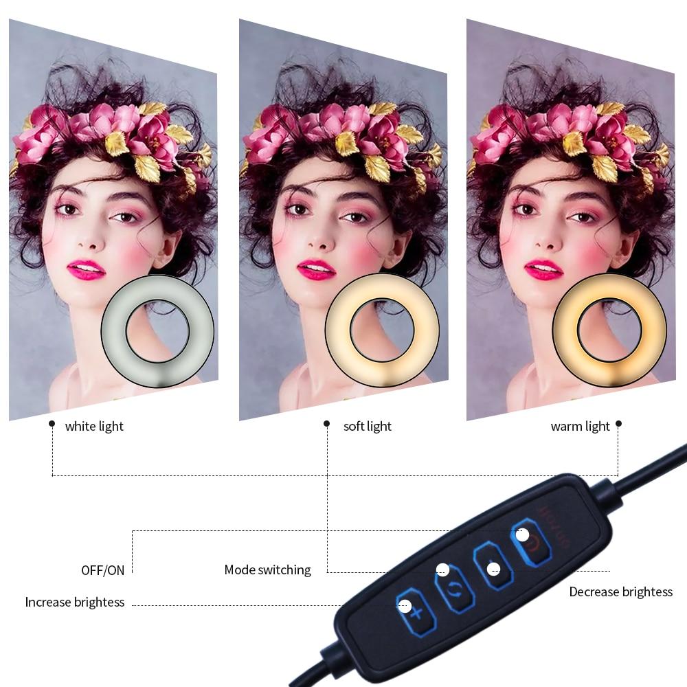 Selfie Ring Light w/ Phone Holder - Area Collections