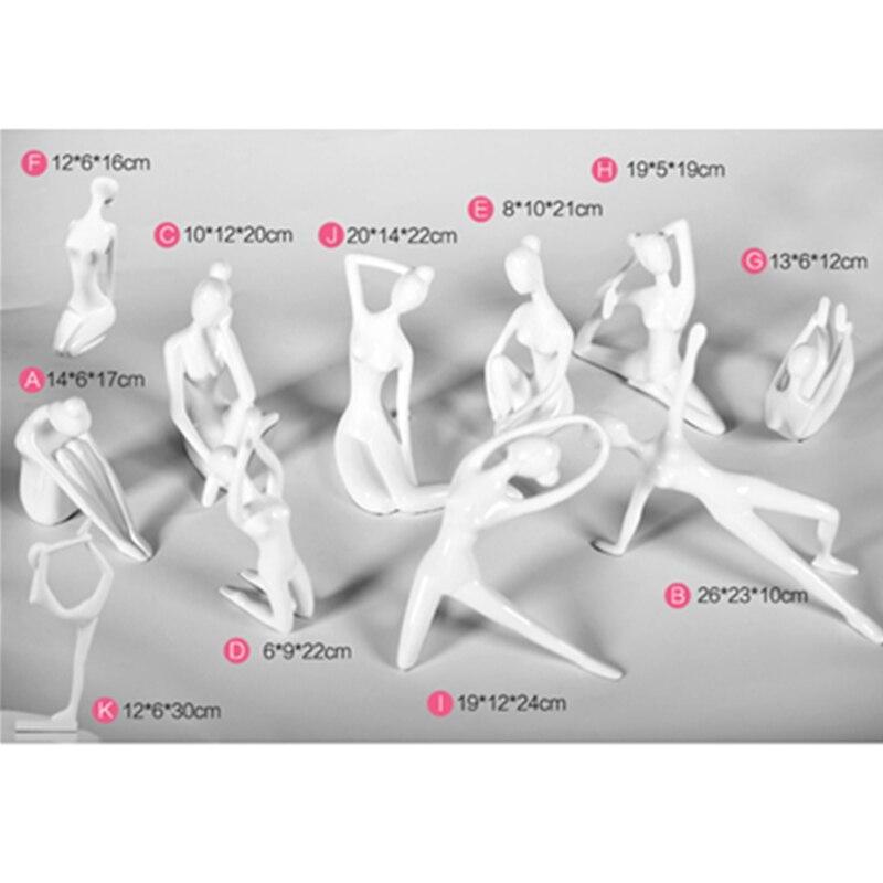 Shanti Yoga Girl Statuette - Area Collections