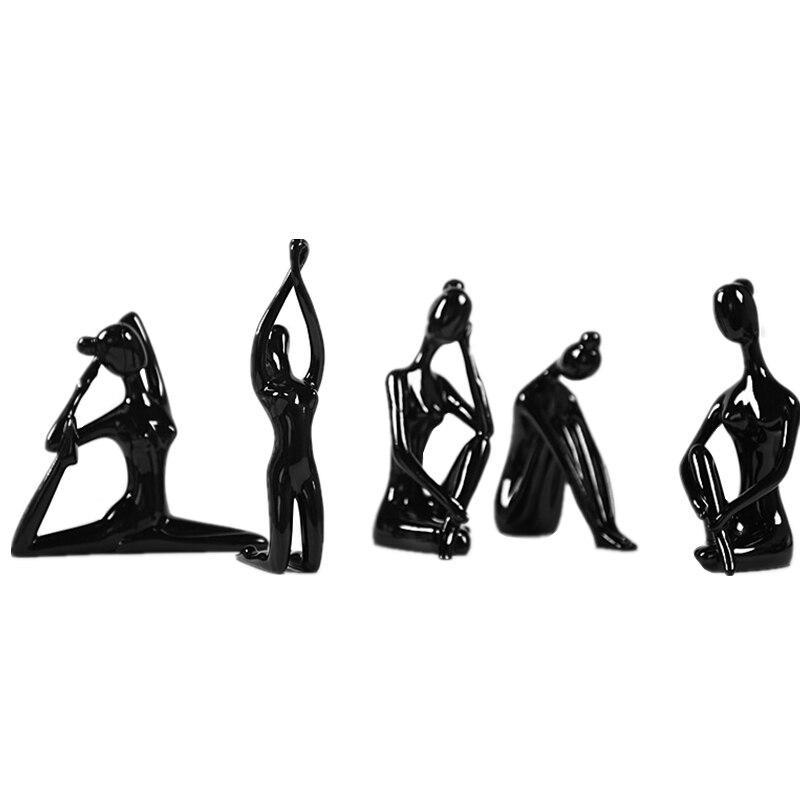 Shanti Yoga Girl Statuette - Area Collections