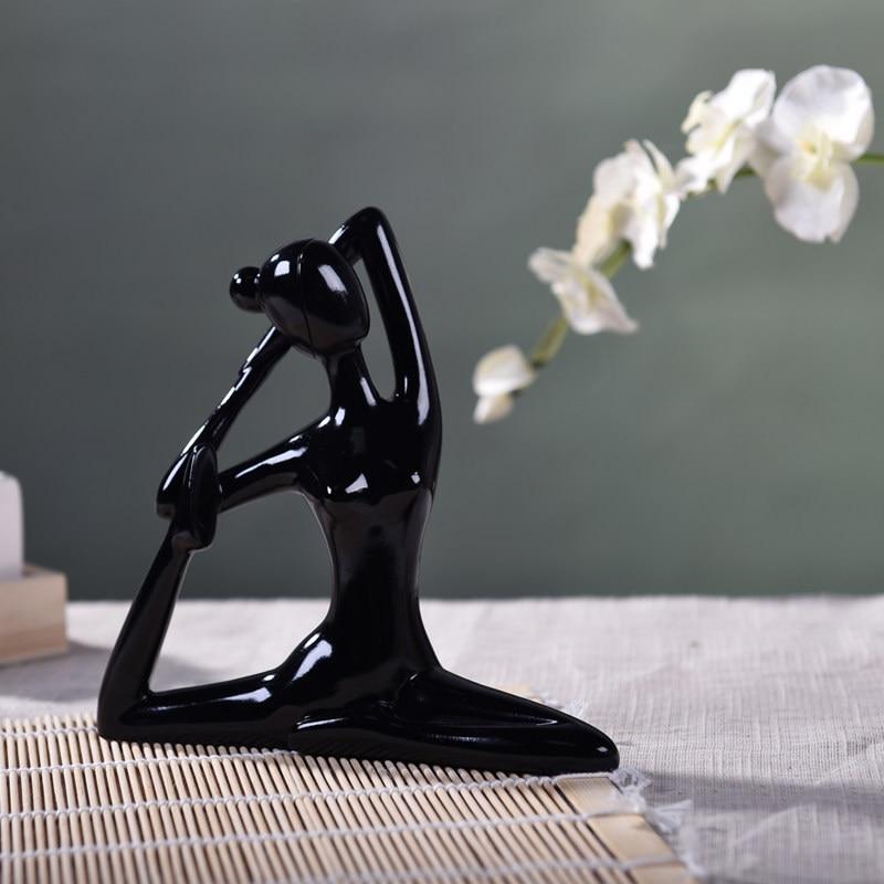 Shanti Yoga Girl Statuette - Area Collections
