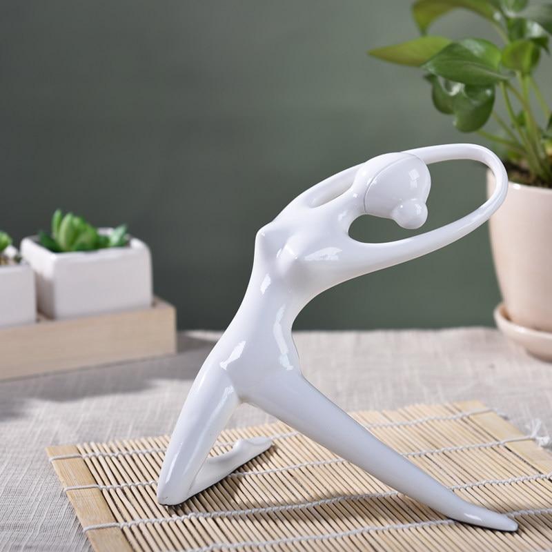 Shanti Yoga Girl Statuette - Area Collections