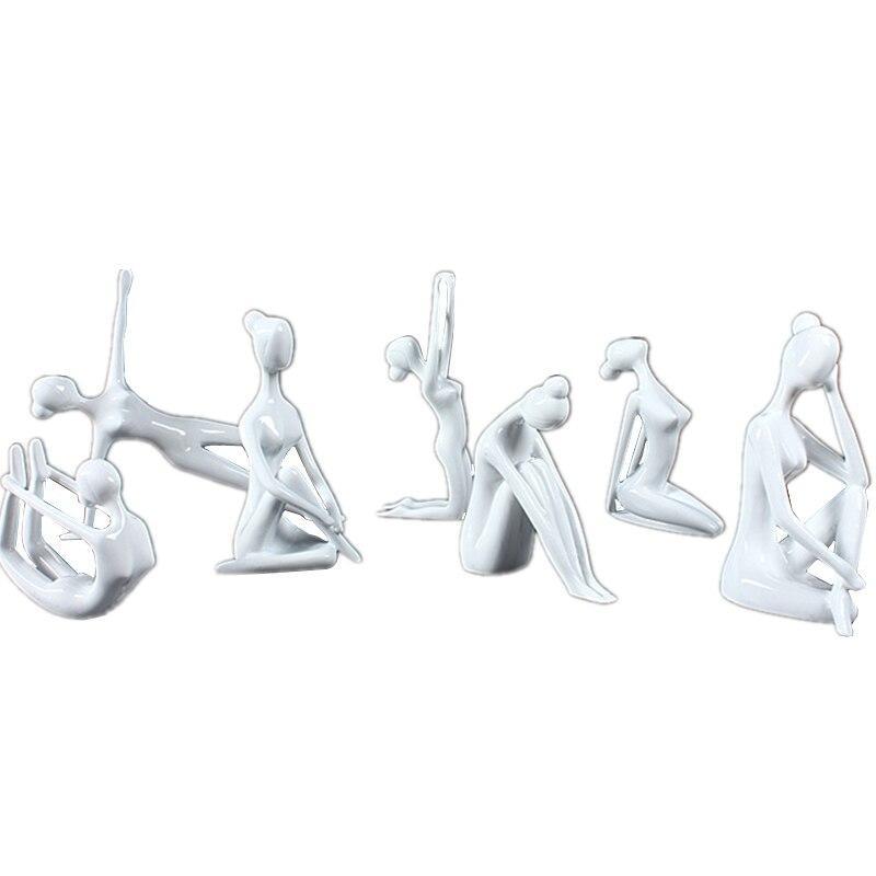 Shanti Yoga Girl Statuette - Area Collections