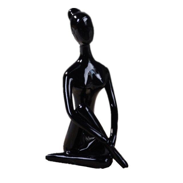 Shanti Yoga Girl Statuette - Area Collections