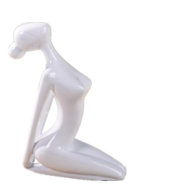 Shanti Yoga Girl Statuette - Area Collections
