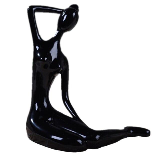 Shanti Yoga Girl Statuette - Area Collections