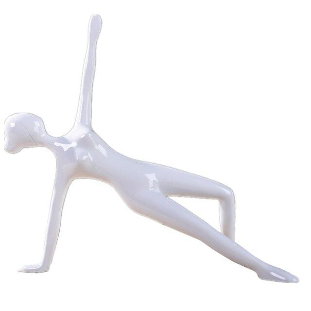 Shanti Yoga Girl Statuette - Area Collections