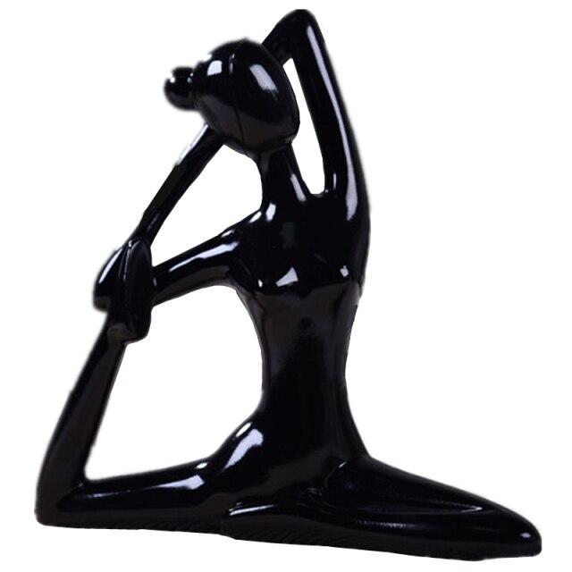 Shanti Yoga Girl Statuette - Area Collections