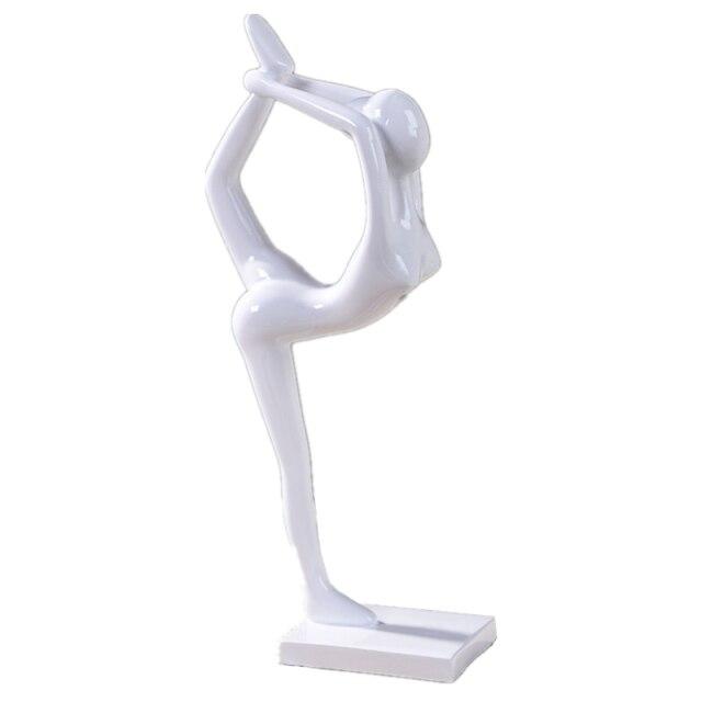 Shanti Yoga Girl Statuette - Area Collections