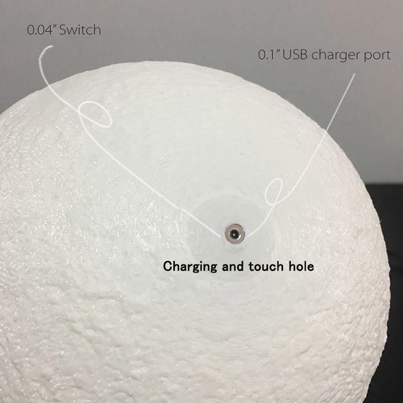 Silvery Moon Lamp - Area Collections