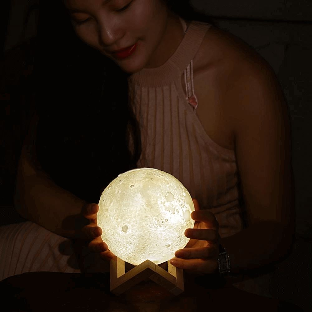 Silvery Moon Lamp - Area Collections