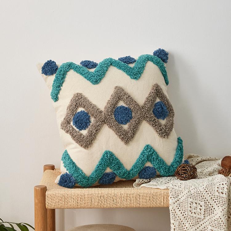 Teal and Blues Pillows - Area Collections