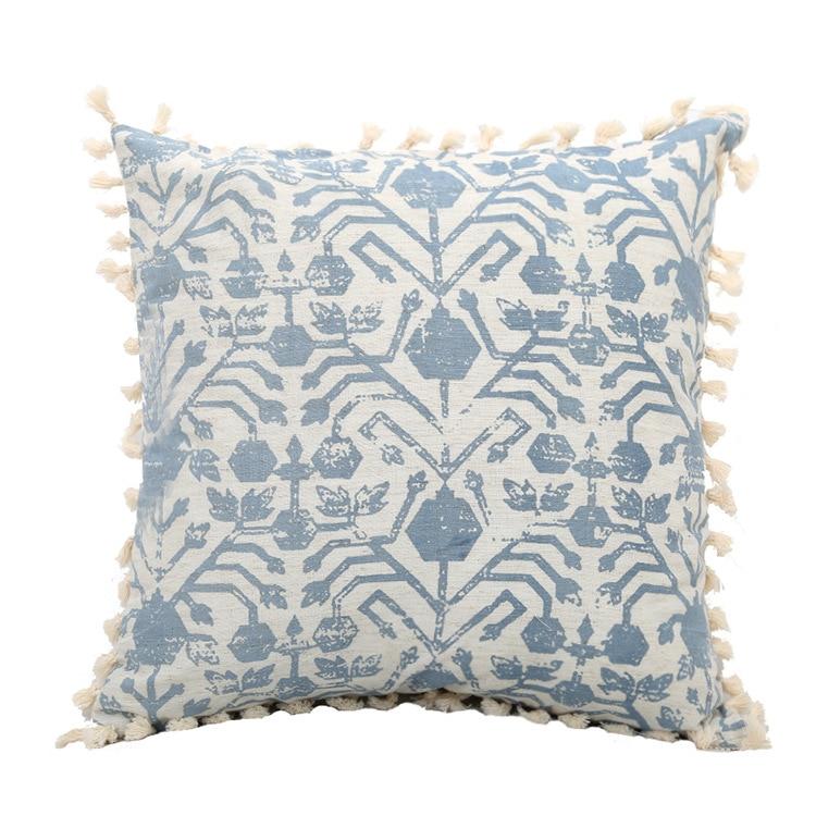Vintage Coast Blue Pillow - Area Collections