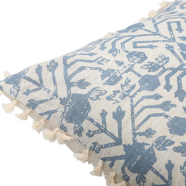Vintage Coast Blue Pillow - Area Collections