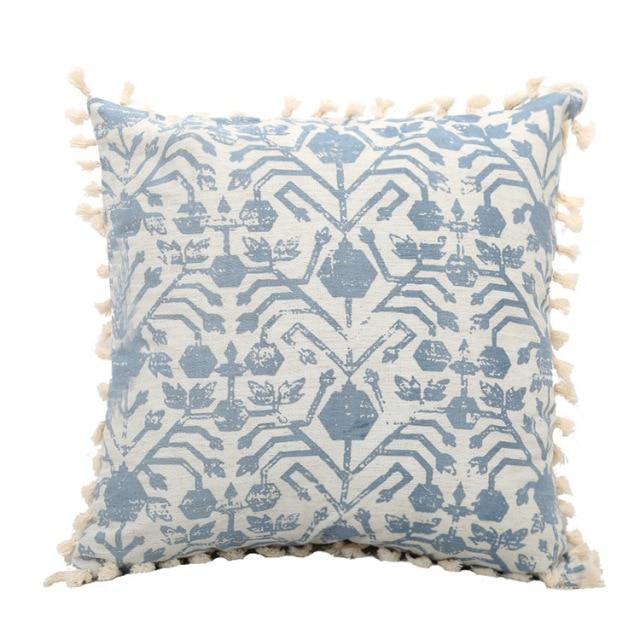 Vintage Coast Blue Pillow - Area Collections