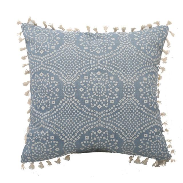 Vintage Coast Blue Pillow - Area Collections