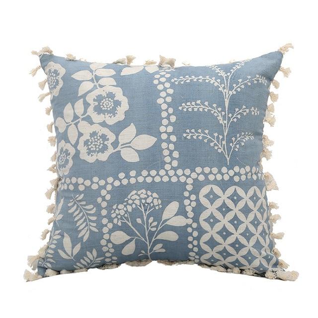 Vintage Coast Blue Pillow - Area Collections