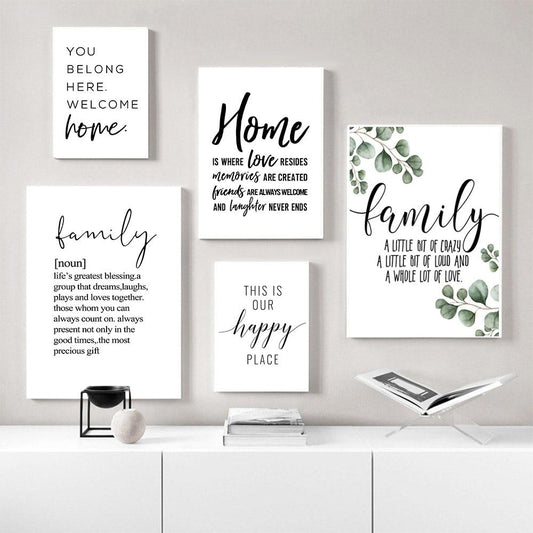 Welcome to Our Beautiful Chaos Wall Art - Area Collections