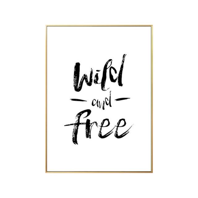 Wild & Free Canvas Wall Art - Area Collections