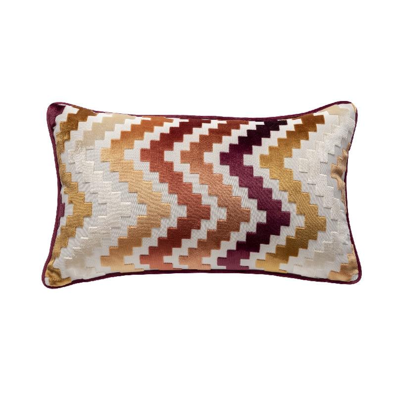 Zigzag Velvet Pillow - Area Collections