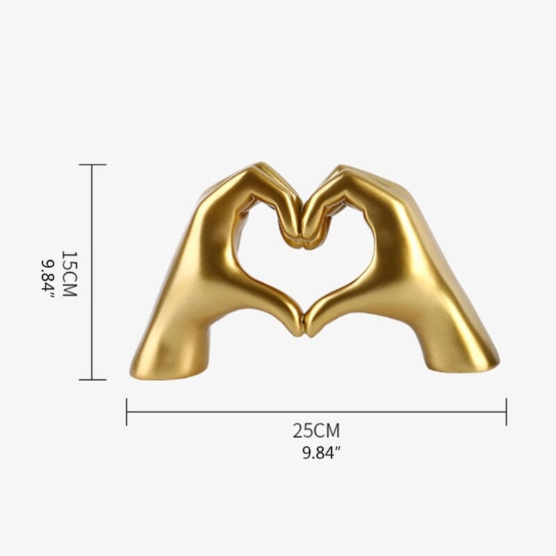 Abstract Hand Love Sign - Area Collections
