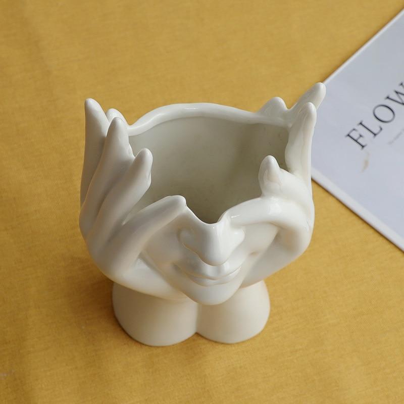 Abstract Peek a Chic Flower Vase - Area Collections