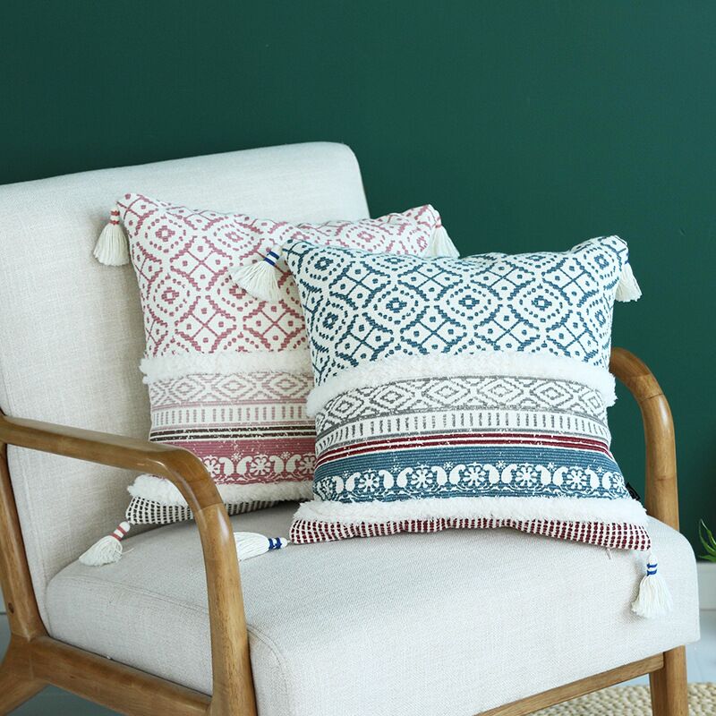 Moroccan style throw hotsell pillows