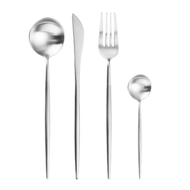 Amra Simplicity Flatware Set - 4pcs - Area Collections