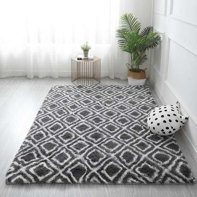 Area Colorful Shaggy Rug - Area Collections