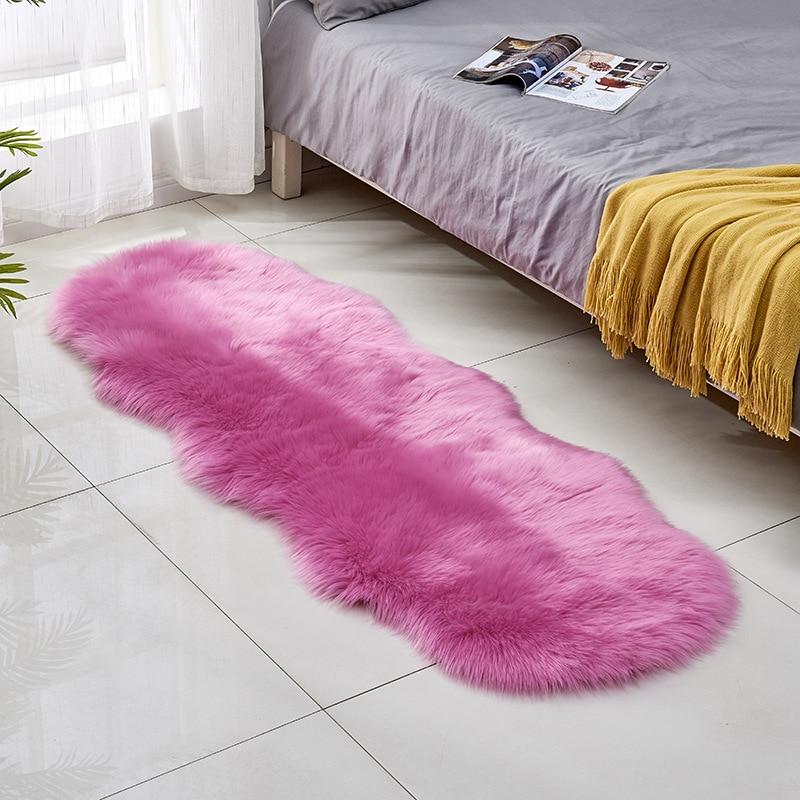 Area Fluffy Faux Sheepskin Rug - Area Collections
