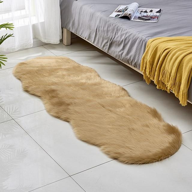 Area Fluffy Faux Sheepskin Rug - Area Collections